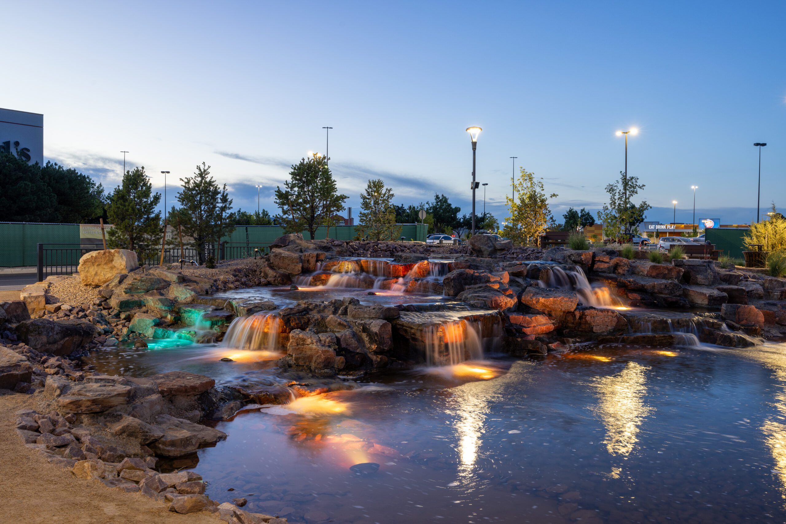 Featured image for “Winrock Amphitheater Lake”